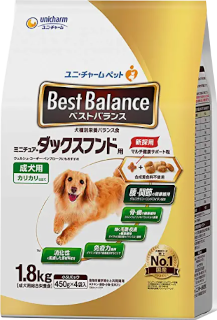 ベストバランス（ミニチュアダックスフンド用 成犬用）のアイコン