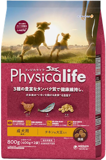 Physicalife（フィジカライフ）成犬用白身魚＆大豆入りのアイコン