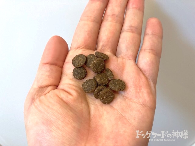 キアオラ（ラム＆サーモン）を手に取った
